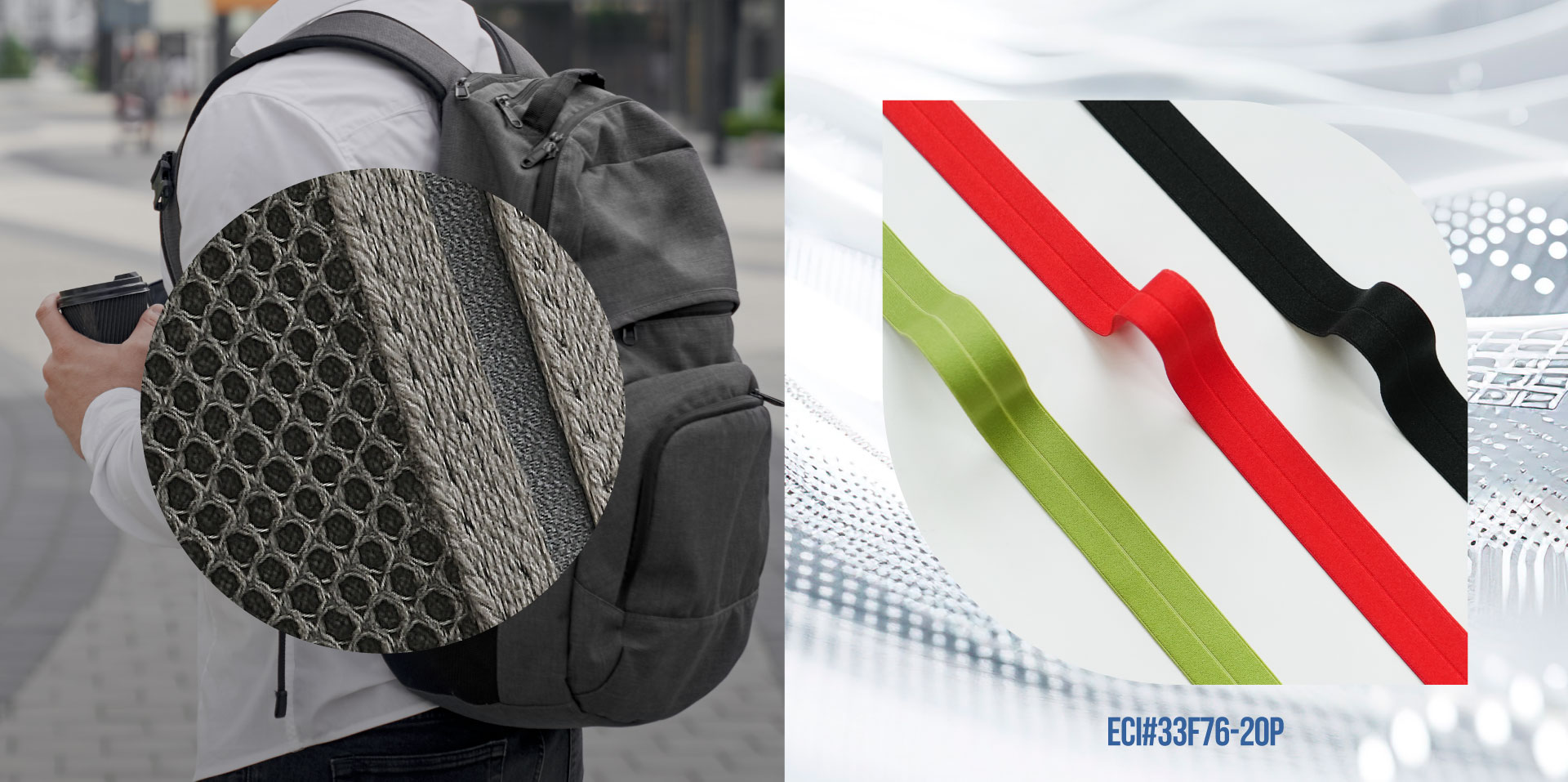Specialty Application Example: Minimalist Daypack Expansion: Sleek Profile, Hidden Give