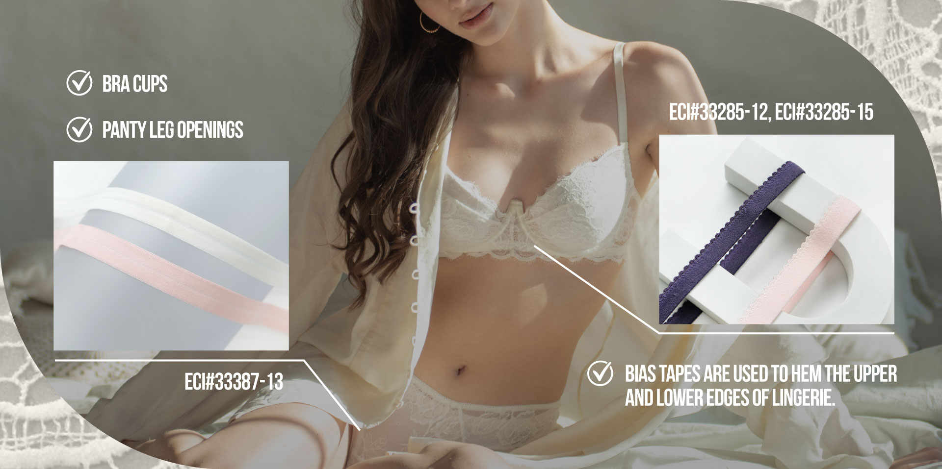 Bias Tape for Lingerie