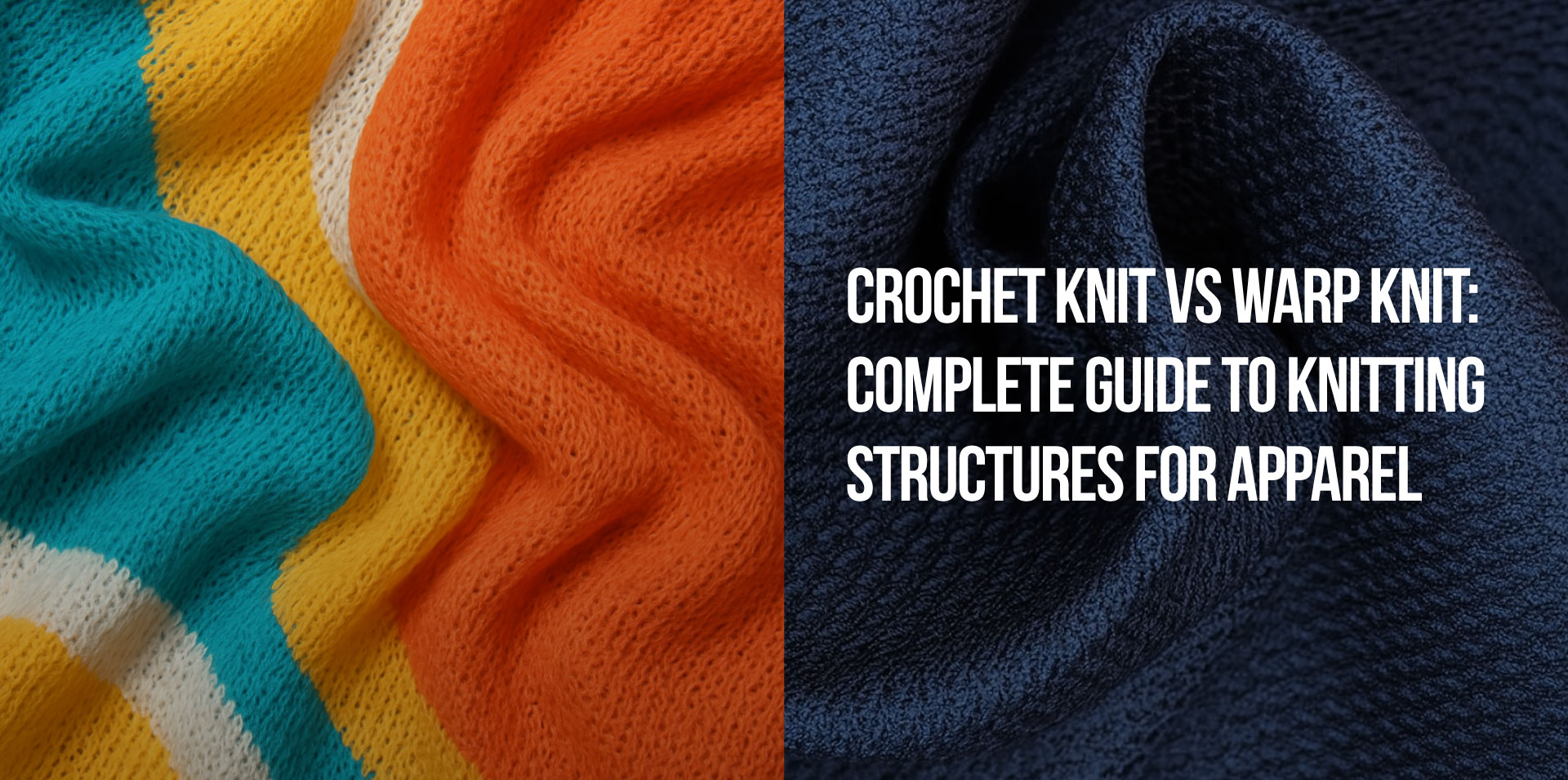 Tricot crochet vs tricot chaîne : Guide complet des structures de tricot pour l’habillement