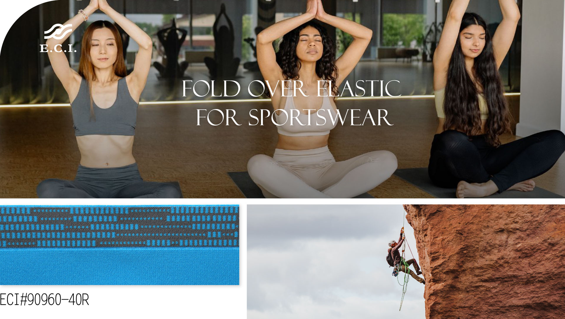 ECI-Fold Over Elastic for Sportswear