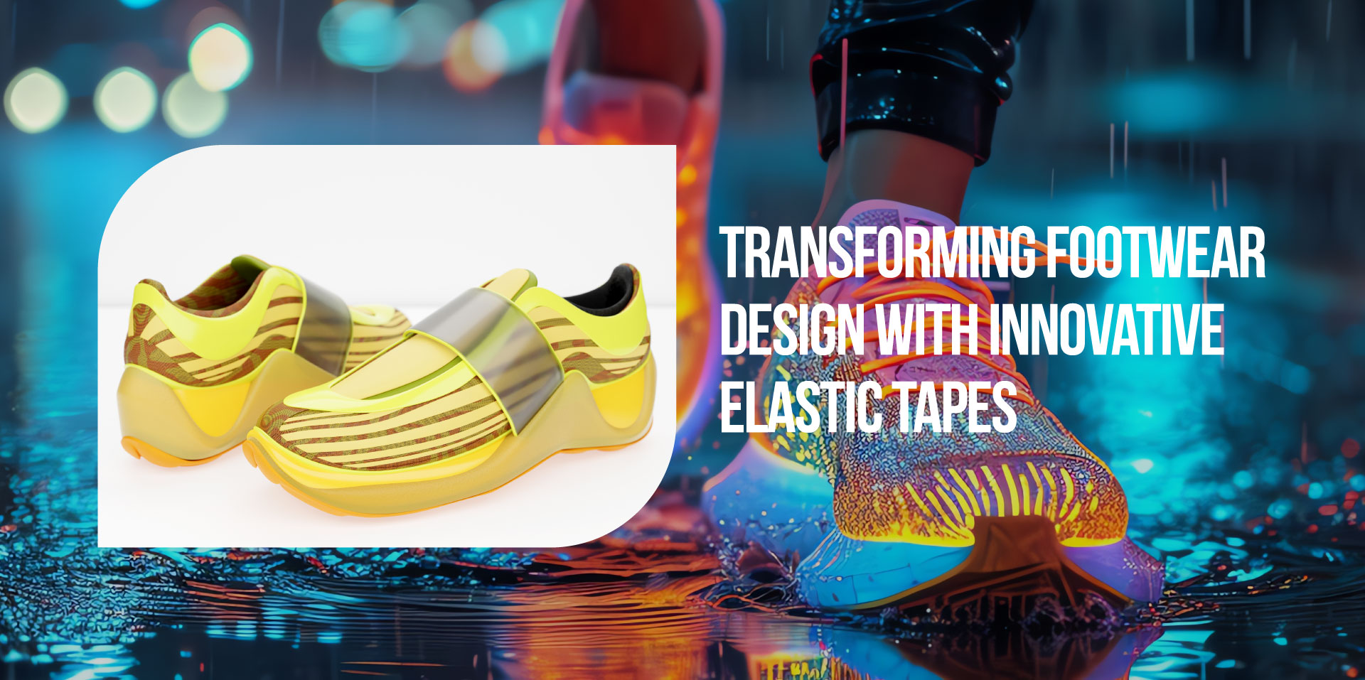 Transforming Footwear Design with Innovative Elastic Tapes