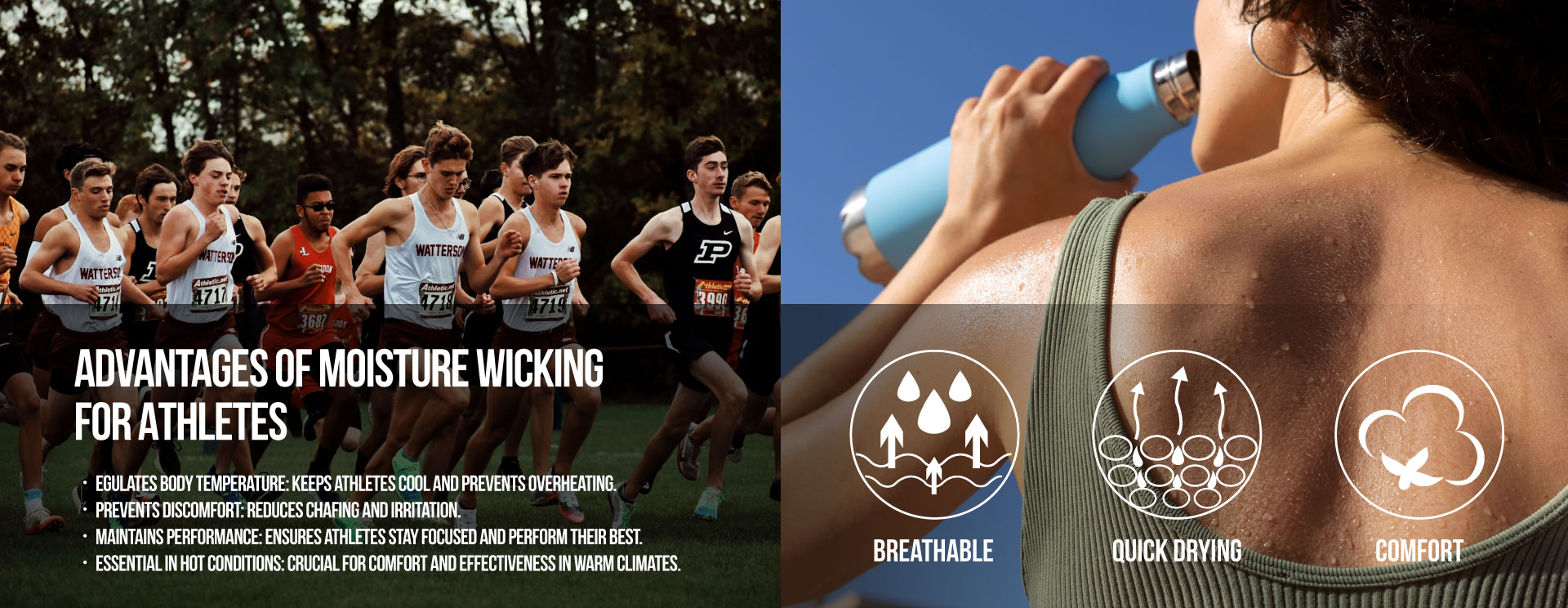 Advantages of Moisture Wicking for Athletes